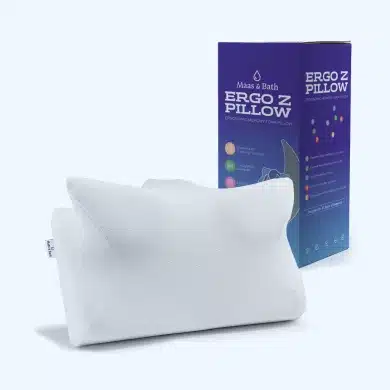 Ergo Z Kissen – ergonomisches Memory-Foam-Kissen mit 2-in-1-Design, Ansicht von schräg oben