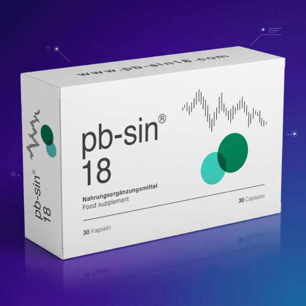 Pb-Sin 18 Verpackung mit 30 HPMC-Kapseln, Nahrungsergänzungsmittel mit Guarana, Zink und Chrom