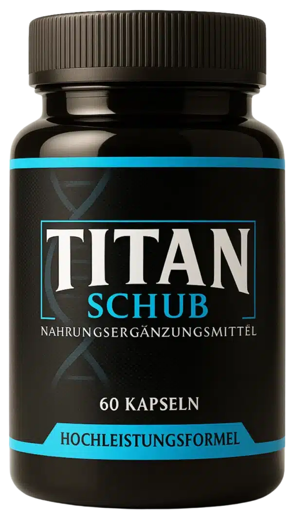 Titan Schub – Packung mit 60 Kapseln für männliche Vitalität und Energie