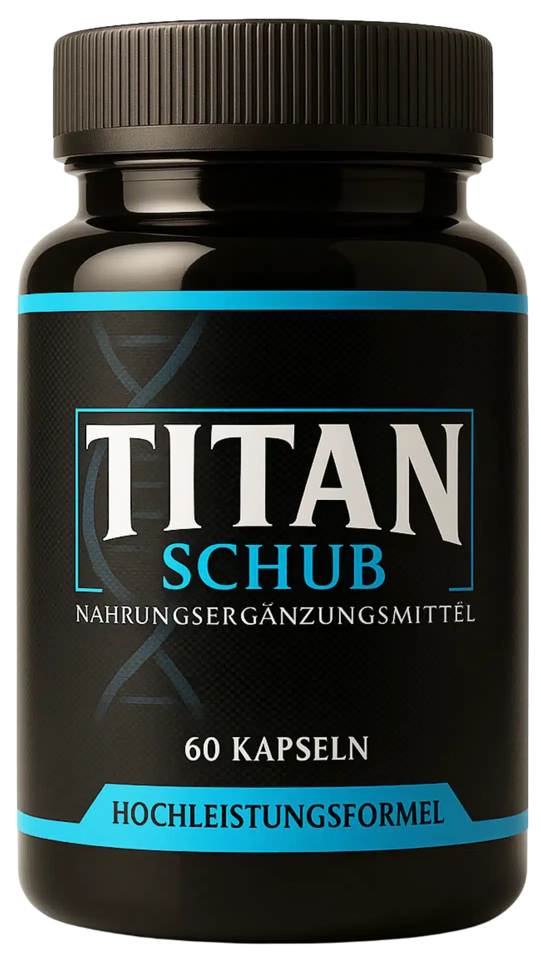 Titan Schub – Packung mit 60 Kapseln für männliche Vitalität und Energie